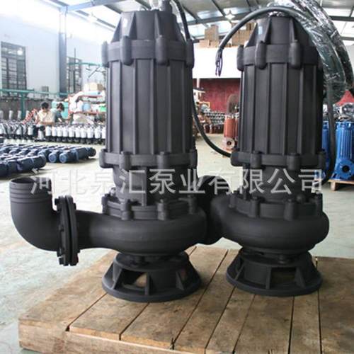 不锈钢切割式污水泵 耐腐蚀不锈钢潜污泵150WQ70-40-18.5潜污泵