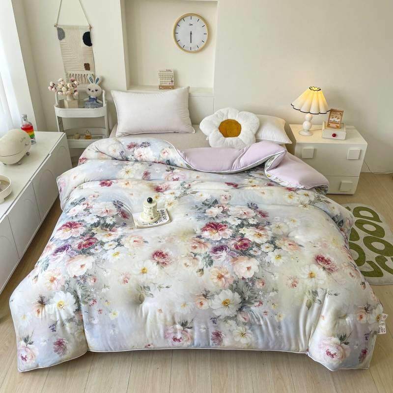 2025新款A类亲肤柔软大豆被数码印花针织棉大豆被冬被子被芯,标准件/零部件/工业耗材,车间地垫,淘宝优惠券,粉丝福利购,淘宝优惠卷