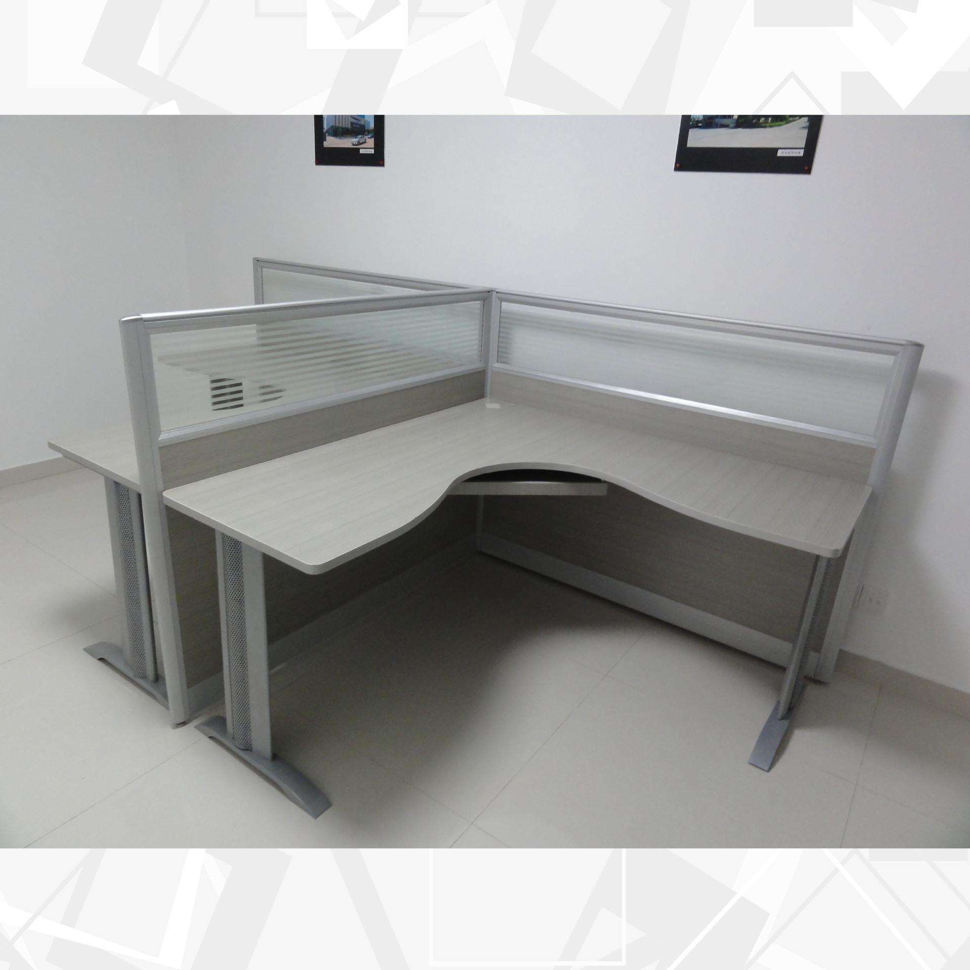 常州办公家具 屏风办公桌隔断4人位职员办公桌办公屏风隔断厂家直