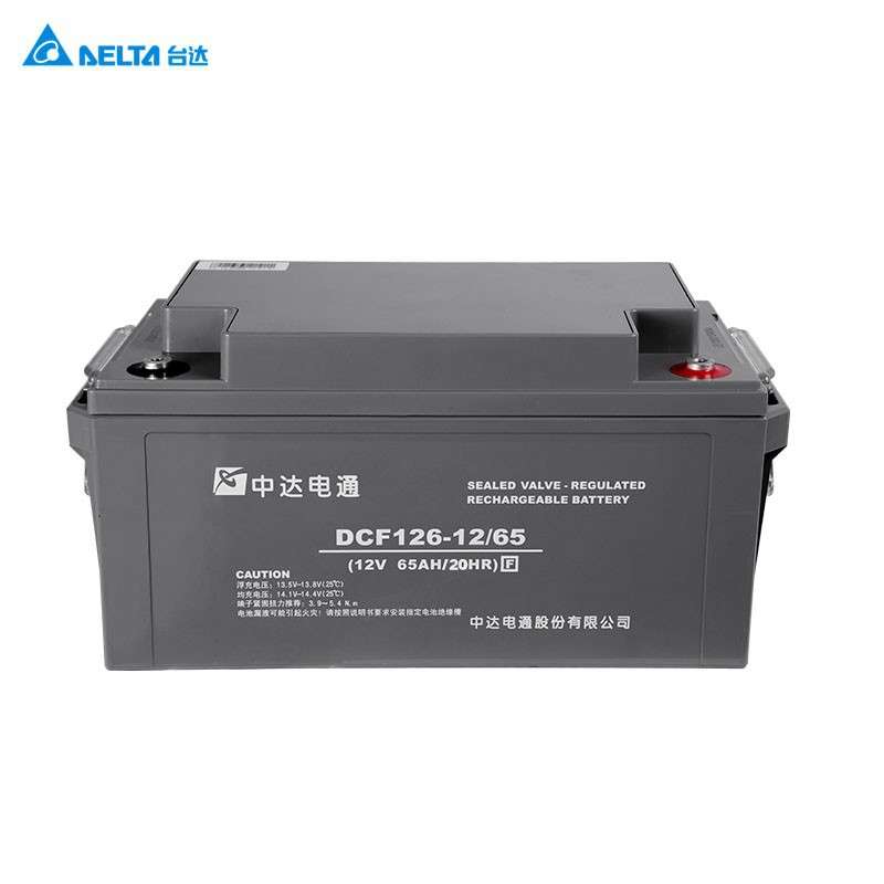 台达蓄电池中达电通DCF126-12/38台达电源12V38AH 直流屏应急电源