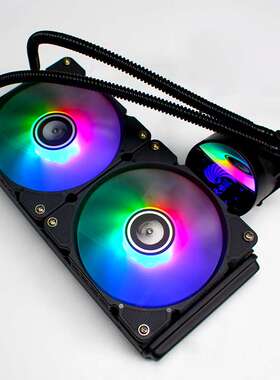 天极风冰魔120/240一体式水冷AM42011CPU水冷散热器 12CM温控风扇