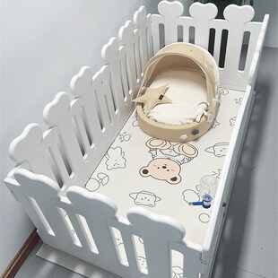 QTA狗笼子自由组装室内宠物围栏狗栅栏狗窝中小型犬狗围栏狗护栏