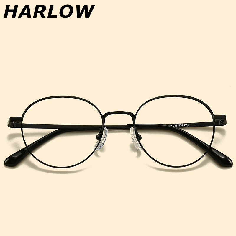 小脸适合的眼镜框男女黑色近视可配度数小号尺寸圆形金属眼镜架轻,ZIPPO/瑞士军刀/眼镜,眼镜架,淘宝优惠券,粉丝福利购,淘宝优惠卷