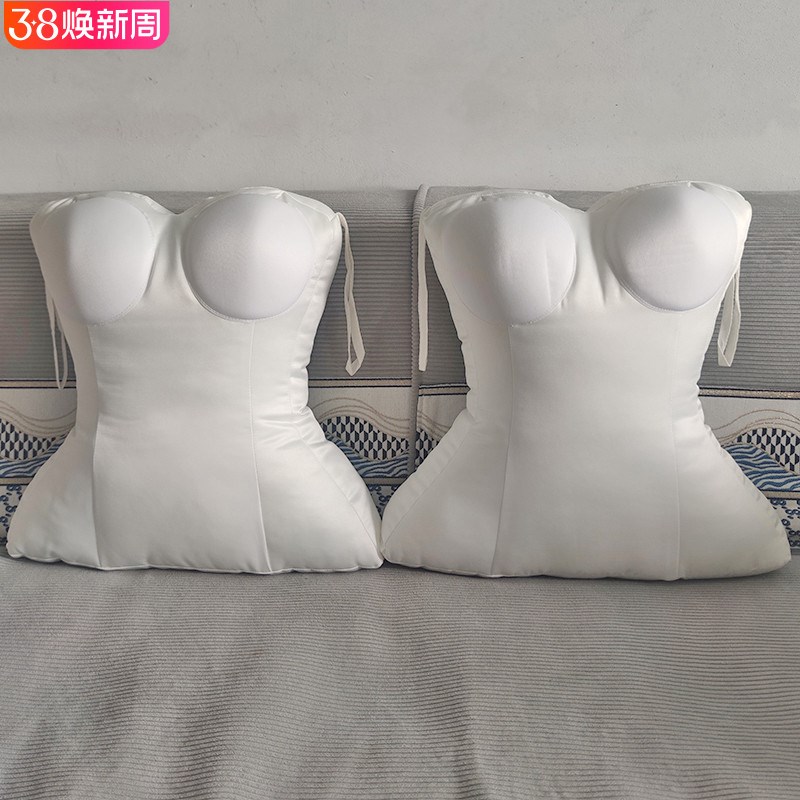 婚纱礼服半身软体填充悬挂假模特立体软撑展示架子服装模特道具女