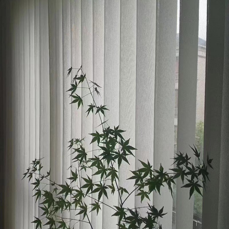 电动手动梦幻帘竖百叶纱帘,客厅阳台卧室遮光遮阳窗帘2024年新款