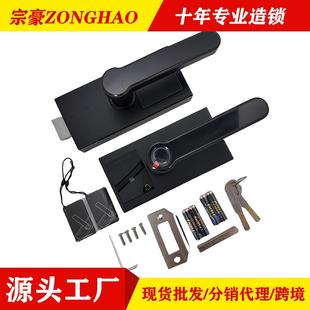 通通智能锁办公室密码锁卧室家用房间门锁防盗电子木门指纹