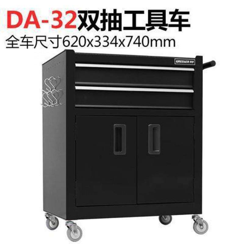 工具车汽修手小推车工具柜铁皮柜车间多功能移动纹身工具箱防