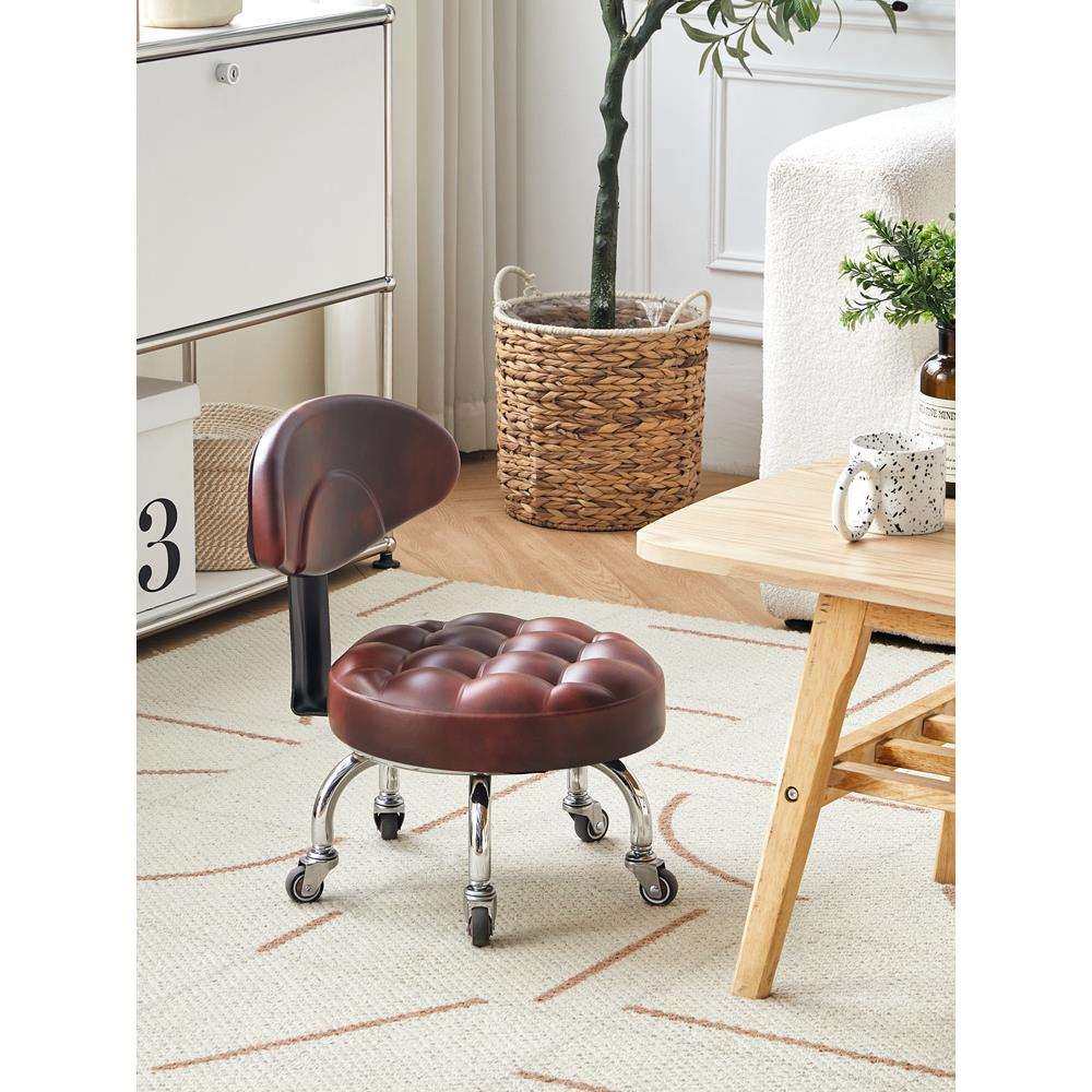 滑轮矮凳家用静音带娃学步小椅子可移动美缝擦地圆凳万向轮小凳子,鲜花速递/花卉仿真/绿植园艺,割草机/草坪机,淘宝优惠券,粉丝福利购,淘宝优惠卷