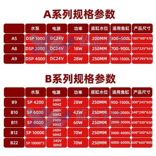 BM DC泵蛋白质分离器CURVE A5 A8A9静音海水鱼缸过滤器蛋分 B系列