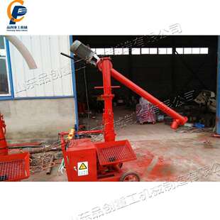 水泥螺旋输送机 219/273型管式蛟龙提升螺旋输送泵 粉煤灰上料机