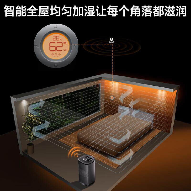 亚都(YADU)无雾加湿器空气加湿净化一体机SZM1100-V12(Hi)