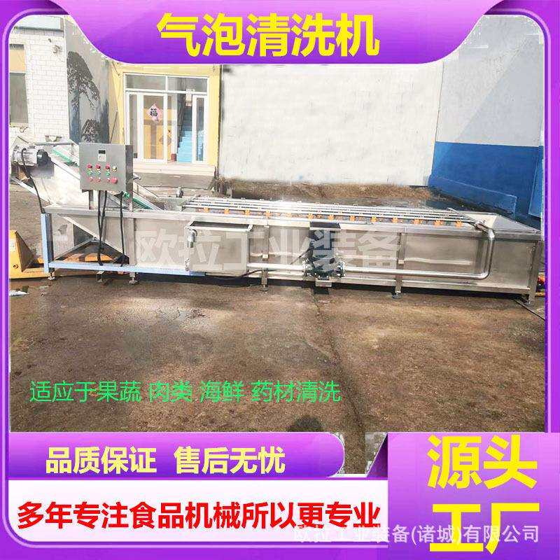 全自动黄瓜油菜清洗设备 大型水果蔬菜清洗机 土豆去泥清洗线