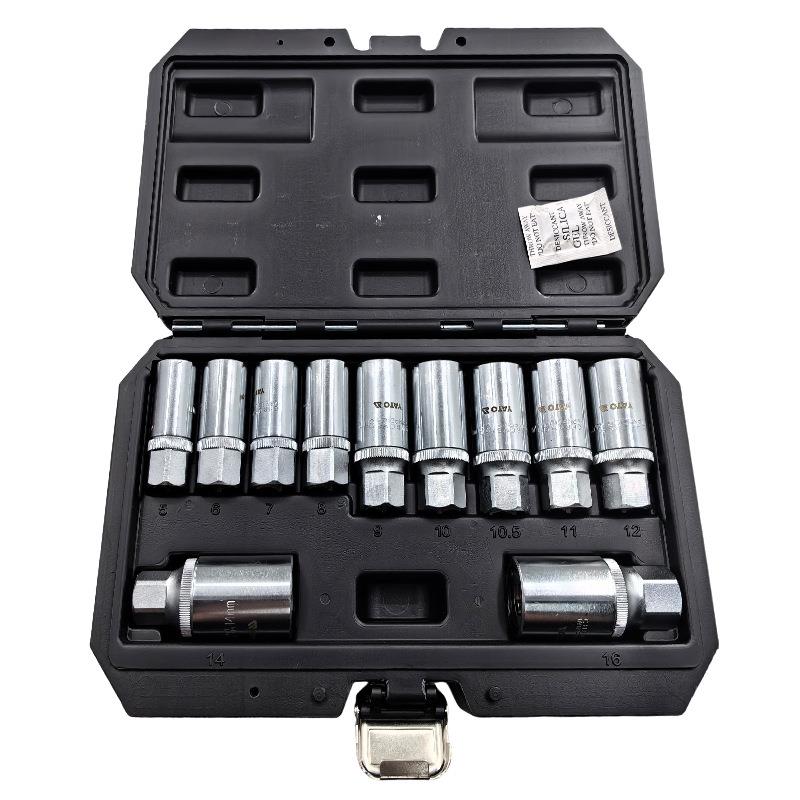 YATO 11件套螺杆拆卸套筒组套汽修汽保维修保养安装专用工具