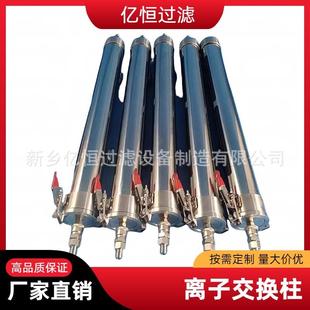 不锈钢层析柱电厂TZ215 GN04E氢离子树脂交换器有机玻璃交换柱