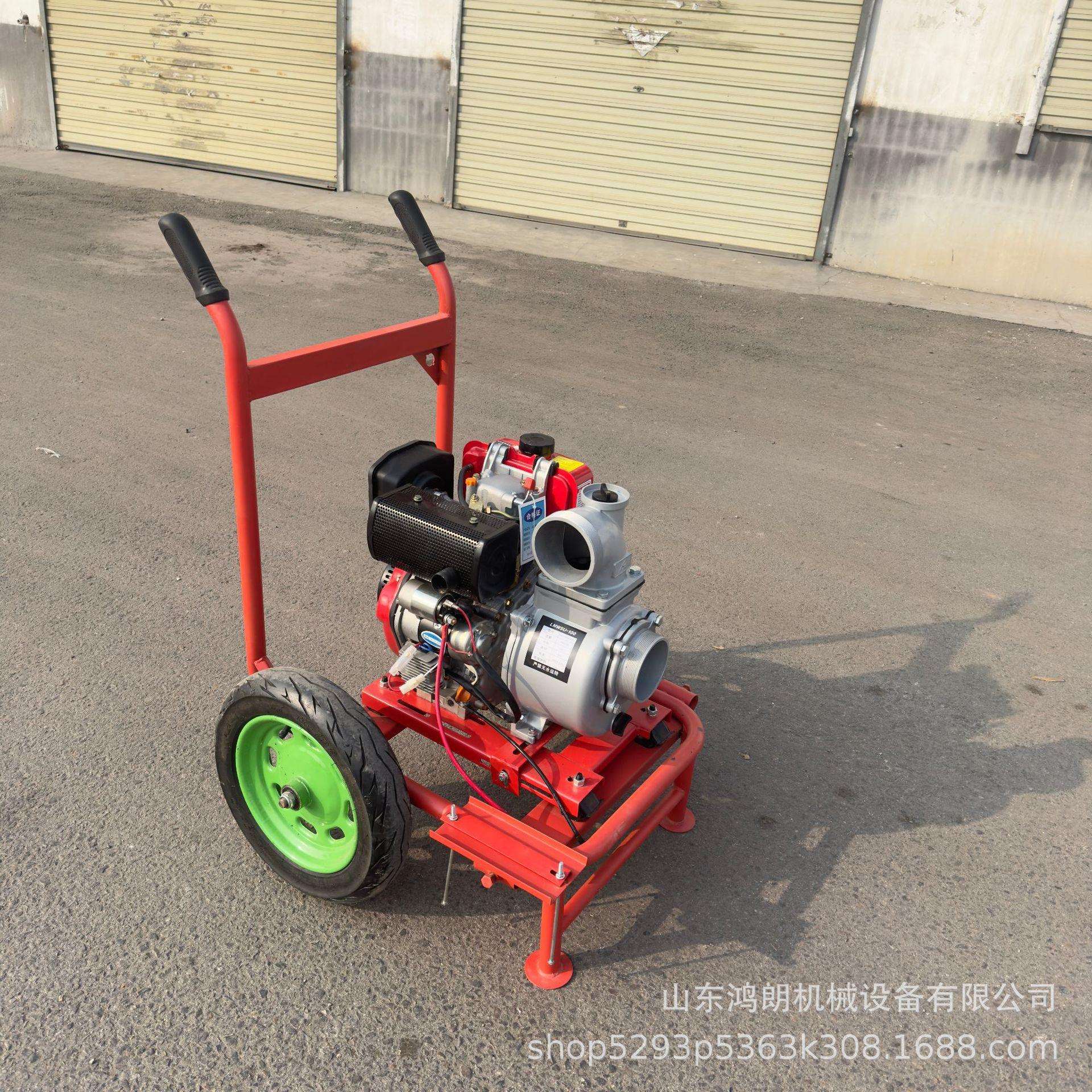 6寸柴油水泵 6寸柴油机水泵 8寸应急泵车应急排涝移动泵