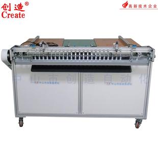 自动大透镜光源折板机 CZ-602Z 漫反射灯条开板机设备厂家制作