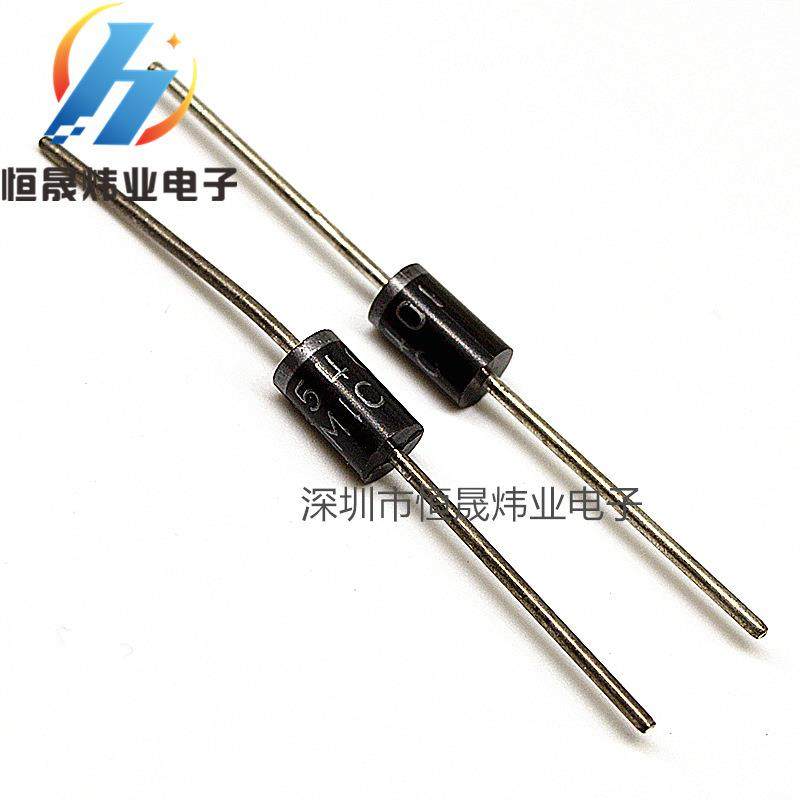 整流二极管 1N5400 IN5400 3A 100V 直插 长脚大功率 线径1.0