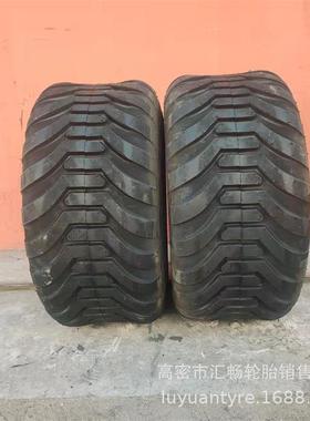 翻转犁轮胎 300/65-12.5 宽人字花纹 捆草机轮胎 Baler tires