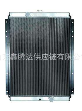 PC360-7挖掘机水箱散热器 207-03-71110铝制水箱总成 散热器