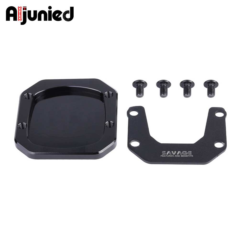 适用本田CB750 XL750单支架底盘改装边撑加大座脚撑脚蹬配件