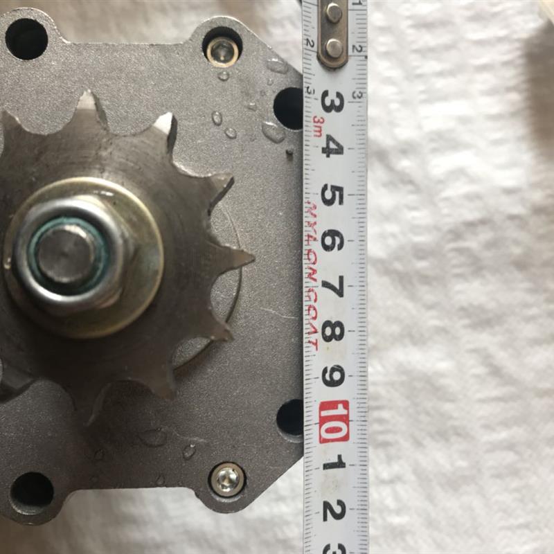 割草机 割草机 旋耕机 电动施肥 电机 播种马达 12V48V600W带链轮