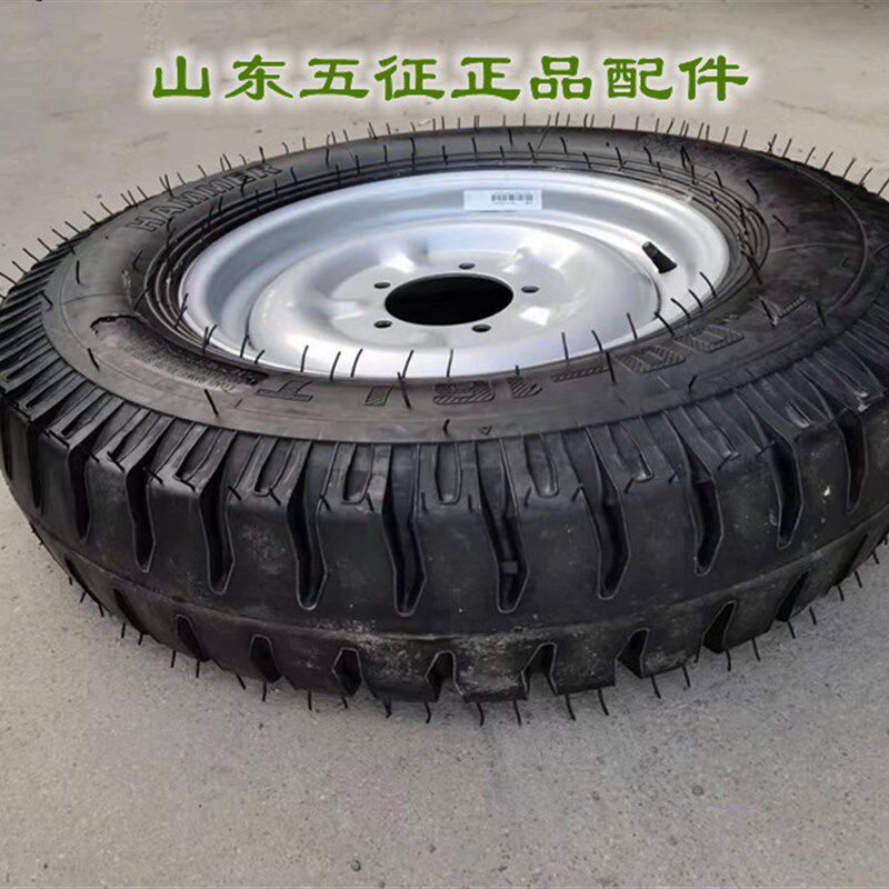 五征三轮车原厂配件钢圈轮胎总成备胎650-16 700-16 6 500-14内胎