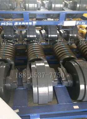 挖机配件 PC200/PC300/PC400链条 驱动齿 支重轮 引导轮 底盘