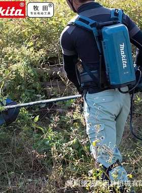 牧田Makita充电式割草机UR101C锂电18V打草机无刷割灌草坪修剪机