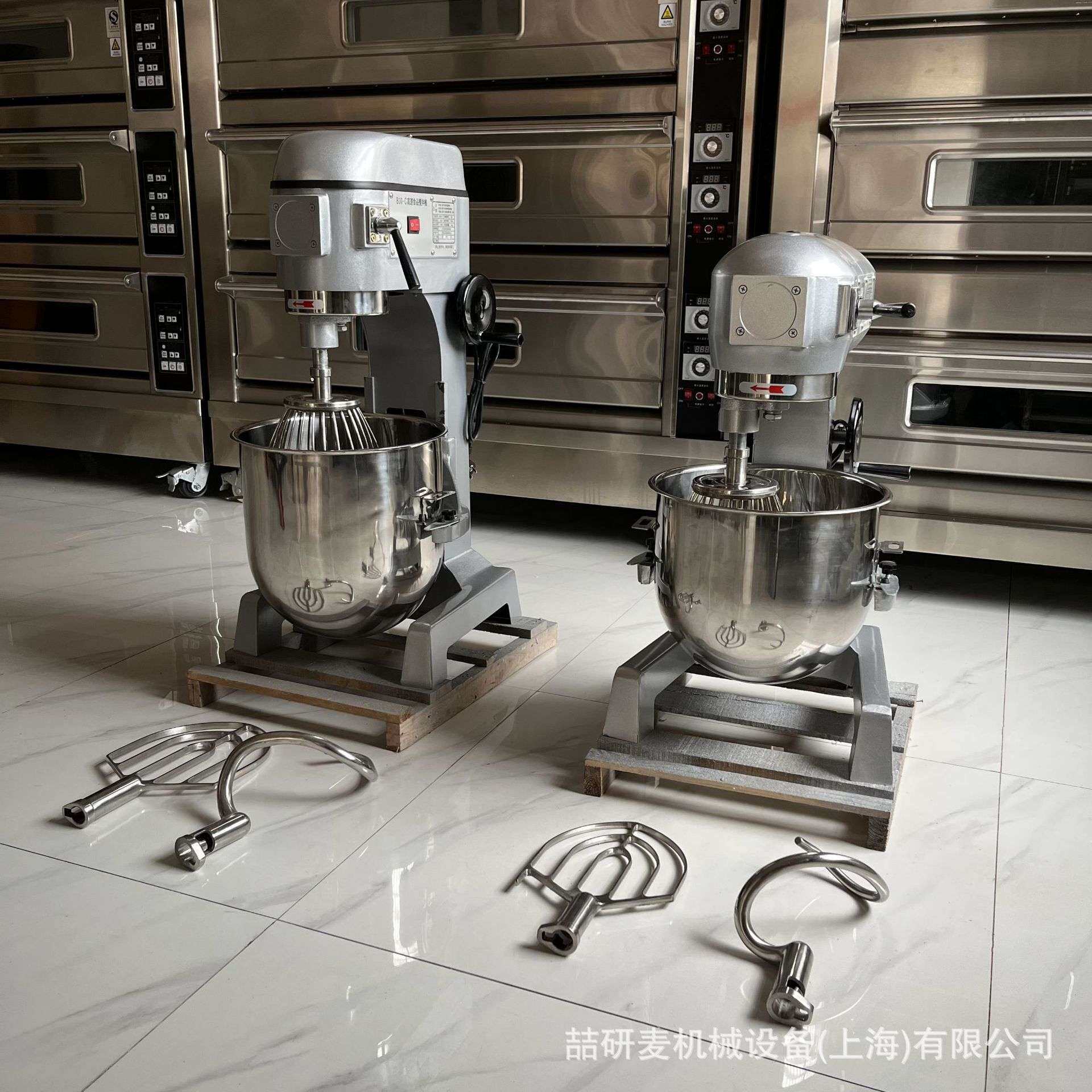 喆研麦立式搅拌机高速三功能10-80升打蛋机stand mixer肉馅搅拌机