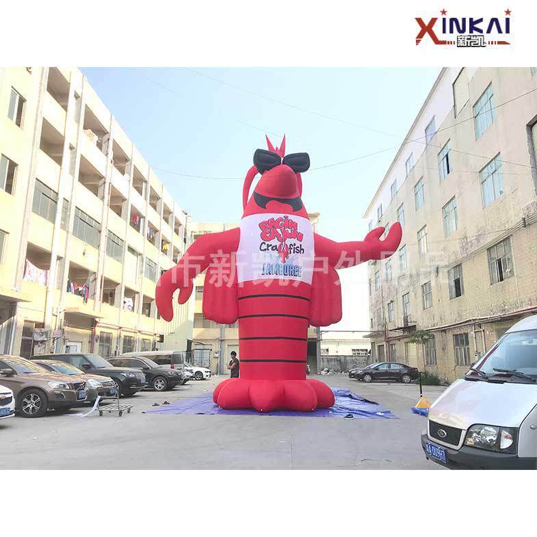 Inflatable lobster龙虾节广告充气虾模型 充气动物仿真气模虾子