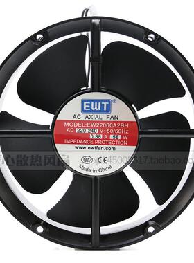 艾尔文EWT风机 22060 EW22060A2BH AC220V 58W 0.38A交流风扇
