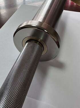 OB20短杆50cm大孔哑铃短杆轴承铜套结构健身房家用练臂力杆