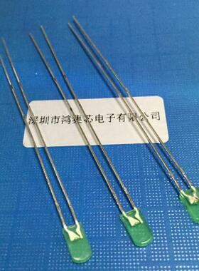 超长脚2X4X7mm绿发绿色加长脚68mm方形墓碑直插LED灯珠发光二极管