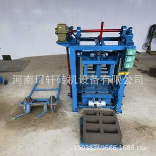 小型水泥免烧砖机4-40型空心水泥制砖机多规格家用混凝土砌块砖机