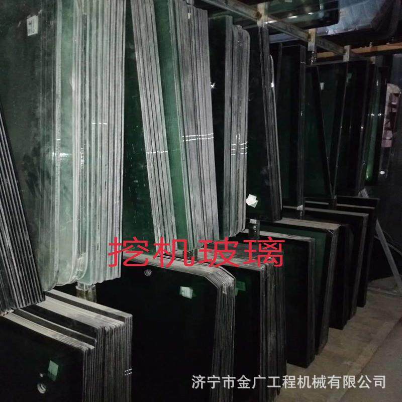 挖掘机全车玻璃 DX520 560挖掘机驾驶室玻璃 门锁