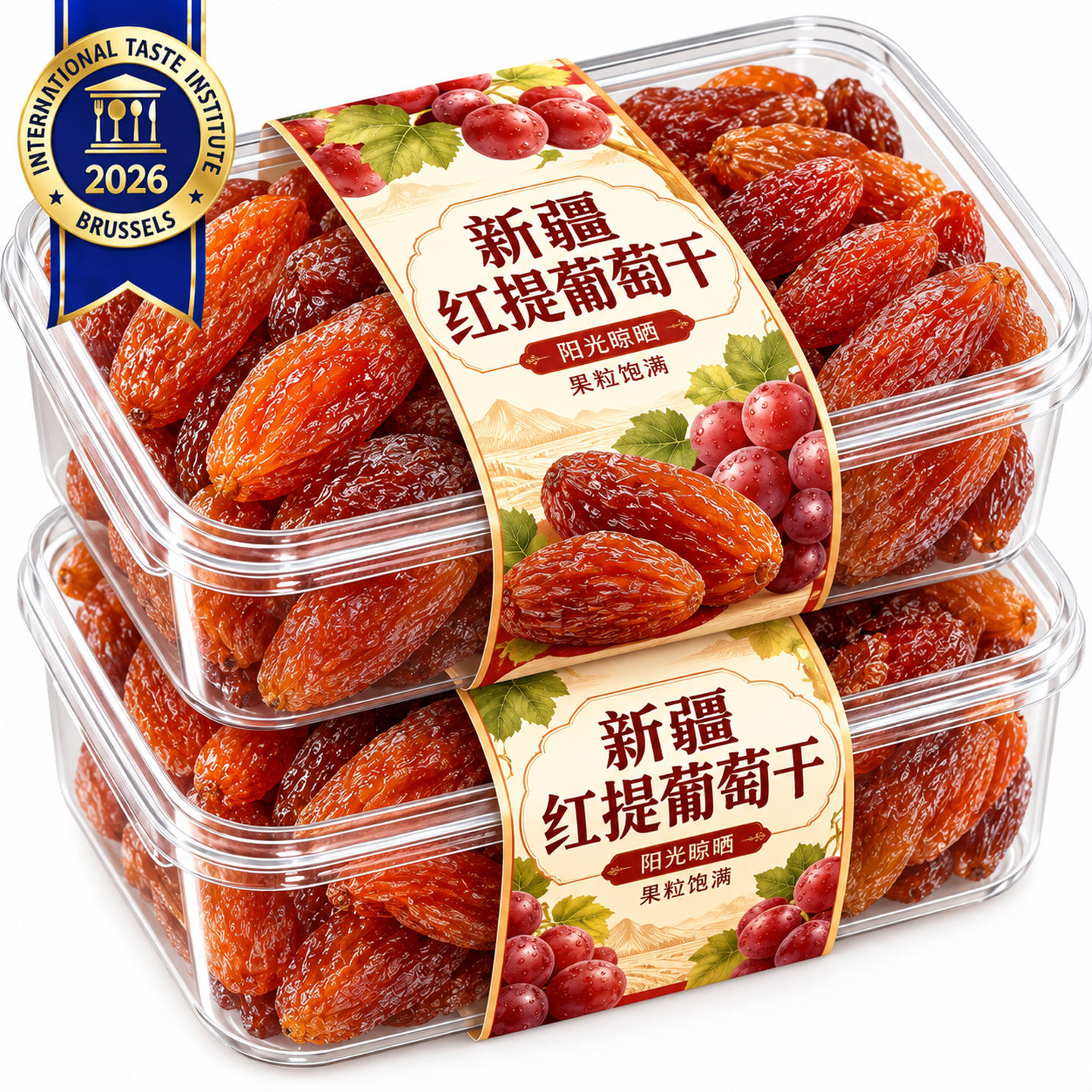 红香妃红提新疆葡萄干官方旗舰