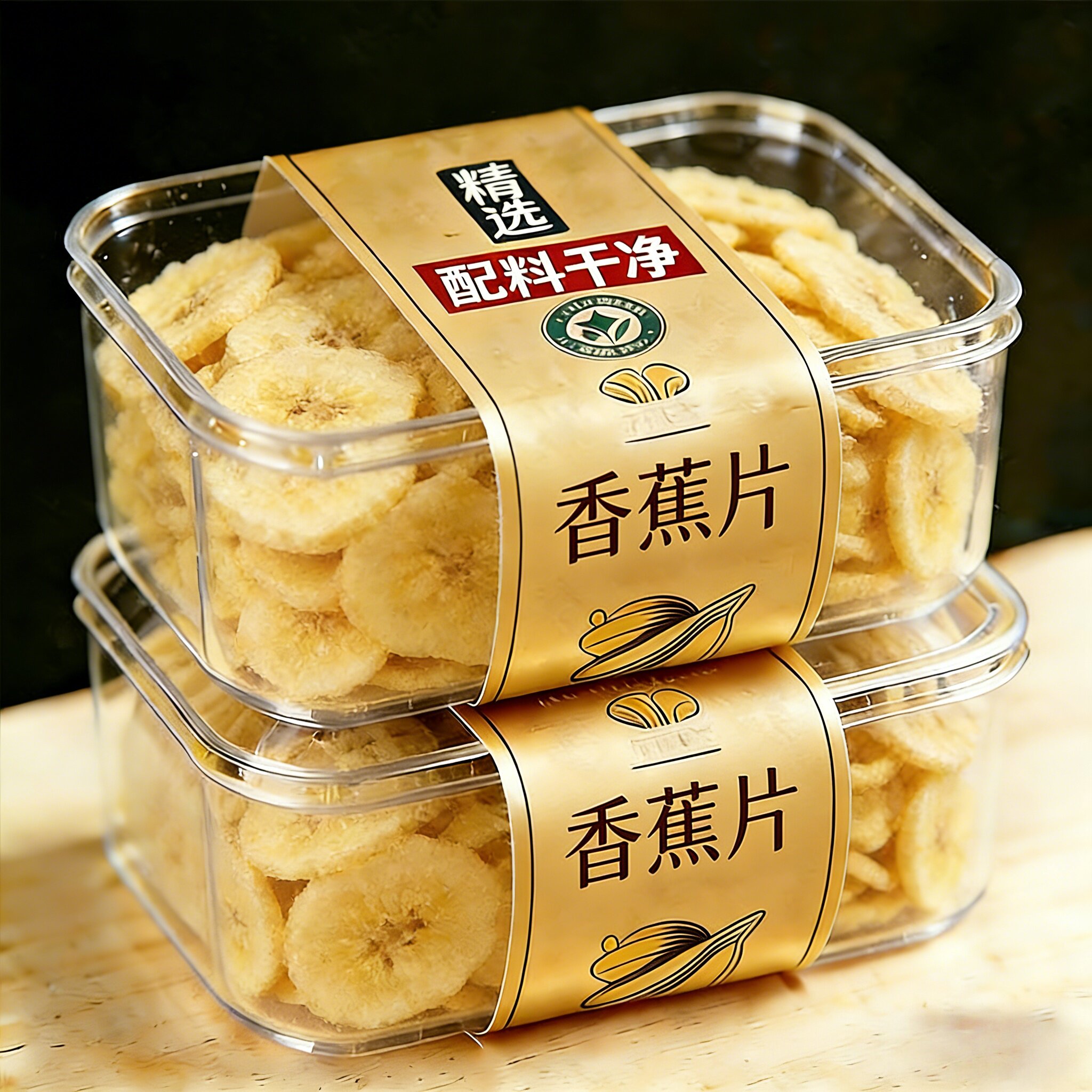 2026新甄选！菲律宾香蕉干脆片厚切果脯蜜饯0添加新鲜追剧零食！