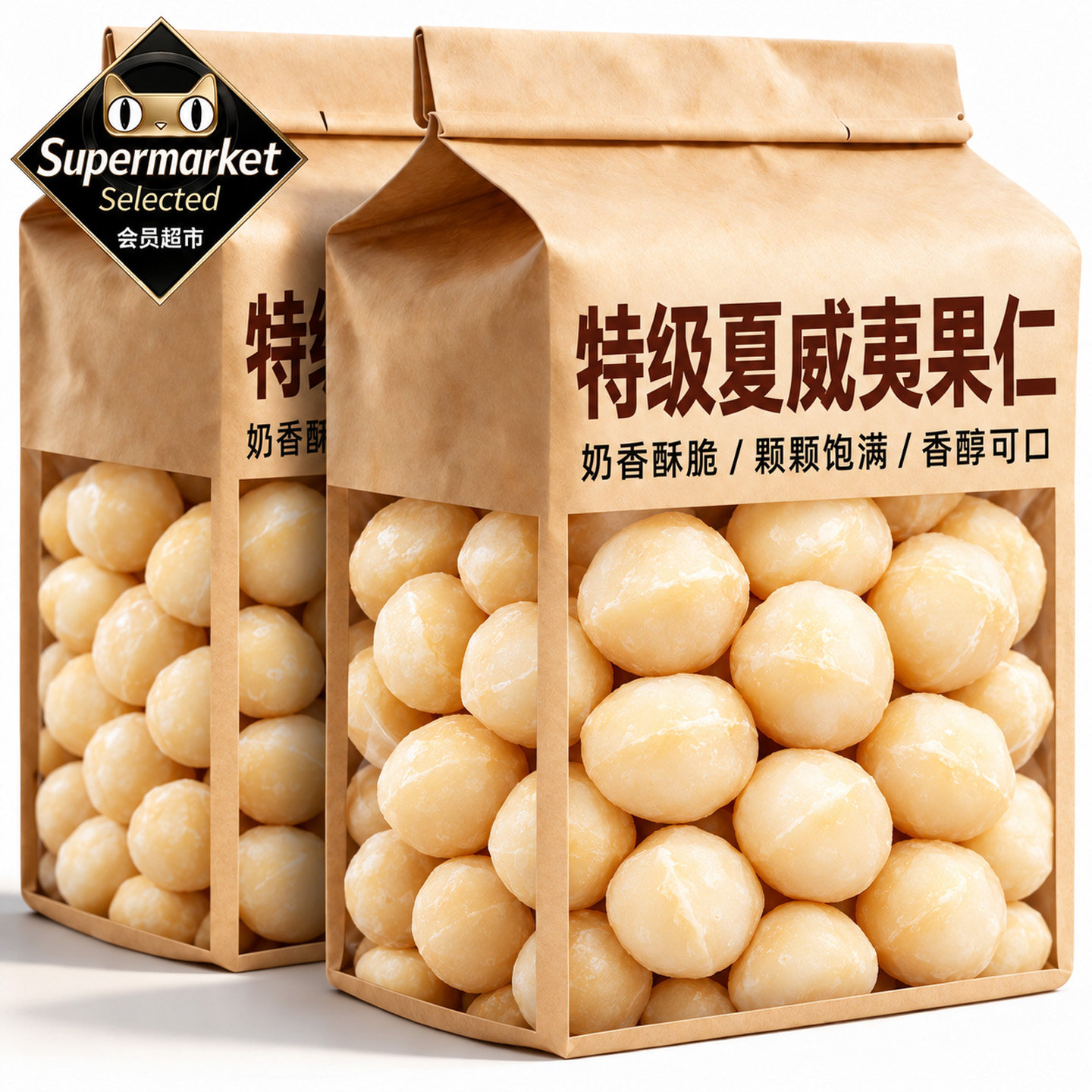 夏威夷果仁原味官方旗舰店去壳
