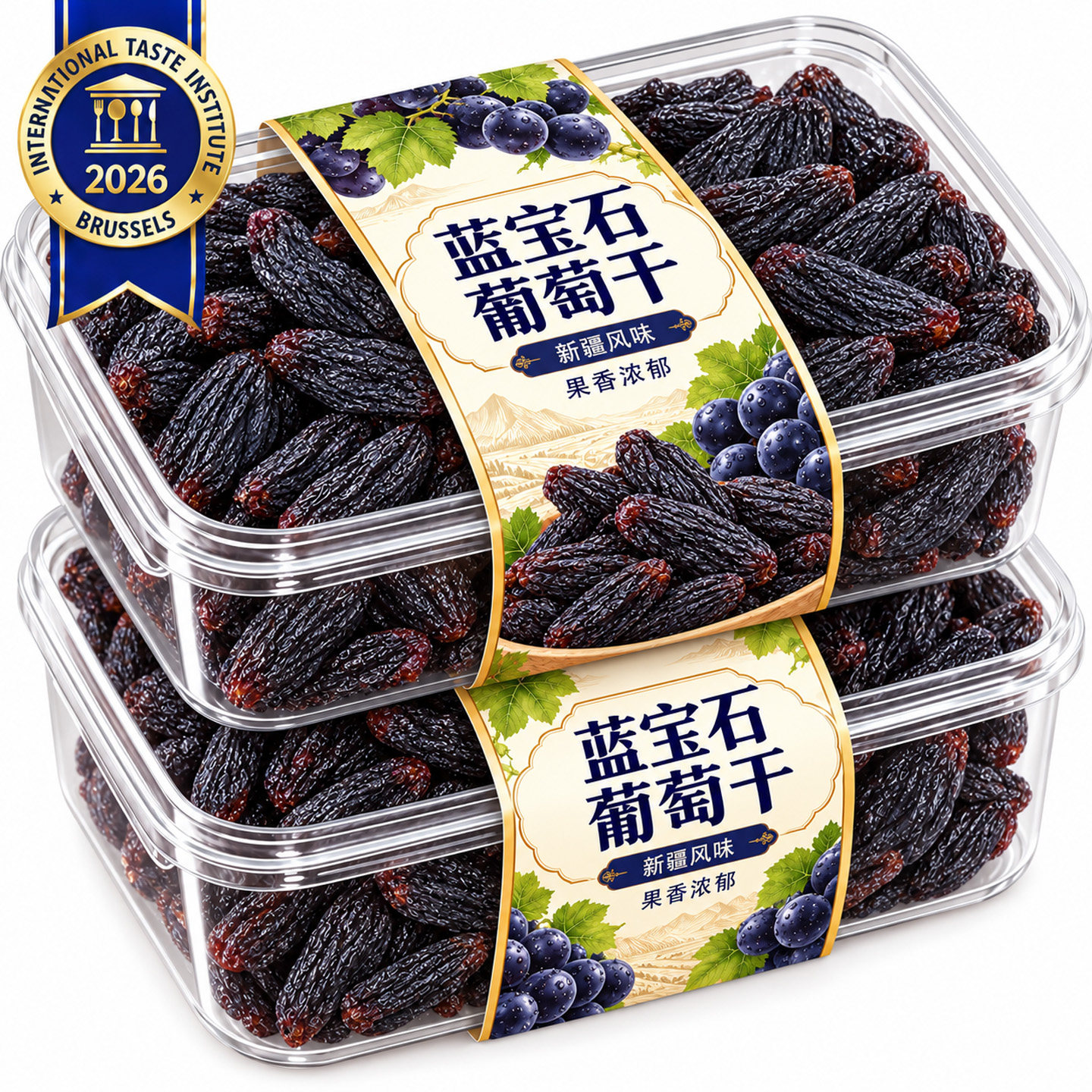 蓝宝石葡萄干新疆特级超大免洗