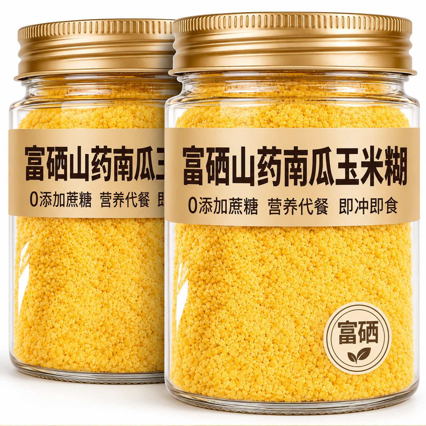 富硒山药南瓜玉米糊山西小米无添加孕妇可食养胃独立包装官方正品