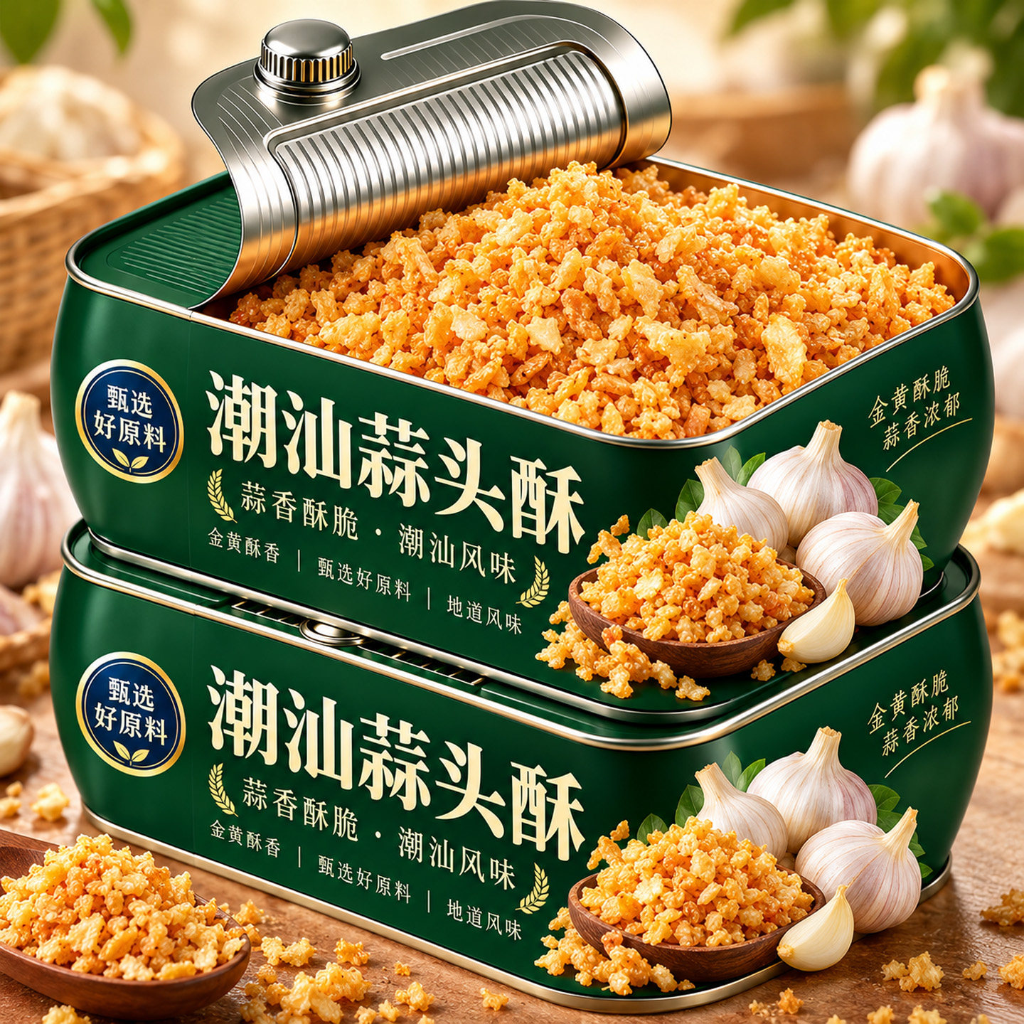 潮汕特产蒜头酥官方旗舰店家用