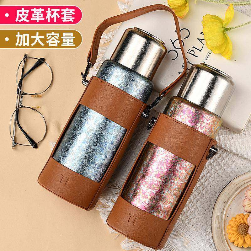 纯钛商务保温杯家用男女车载泡茶杯养生闷茶壶高档礼品杯现货