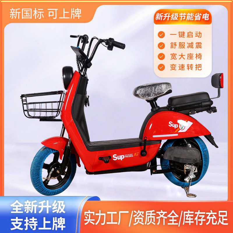 老年人两轮车家用甲壳虫电动休闲代车接送孩子小型电瓶步电动车