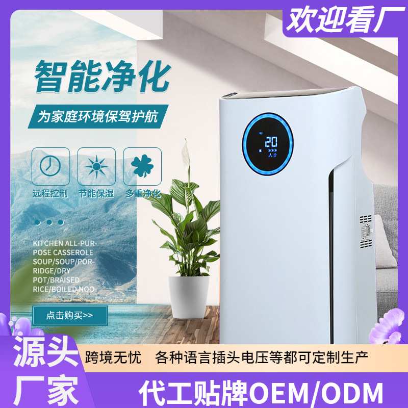 负离子空气净化器家用除甲醛烟除宠物异味消毒杀菌会销空气净化器