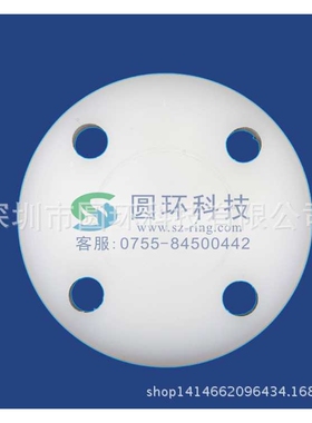 PVDF盲法兰 pvdf盲板法兰 3/4寸 6分 DN20 25 PVDF管件