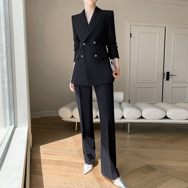 XZ169B-西装外套女大码女装胖MM西服外套面试工作服主持人职