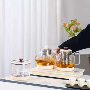 天福源烧水壶全自动底部上水电热水壶恒温保温一体家用嵌入电水壶