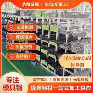 10Ni3MnCuAl模具钢板镜面NAK80光圆钢棒现货SM2圆钢1CRNI13棒材