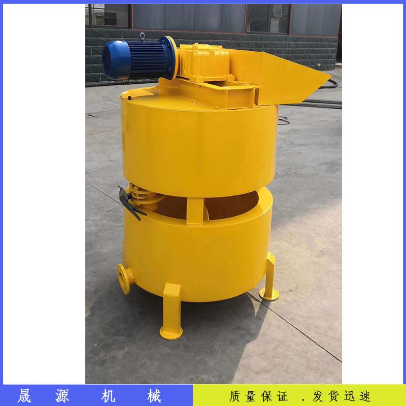 单双层灰浆加厚搅拌机水泥砂浆混凝土浆高速制浆机灰浆立式搅拌桶