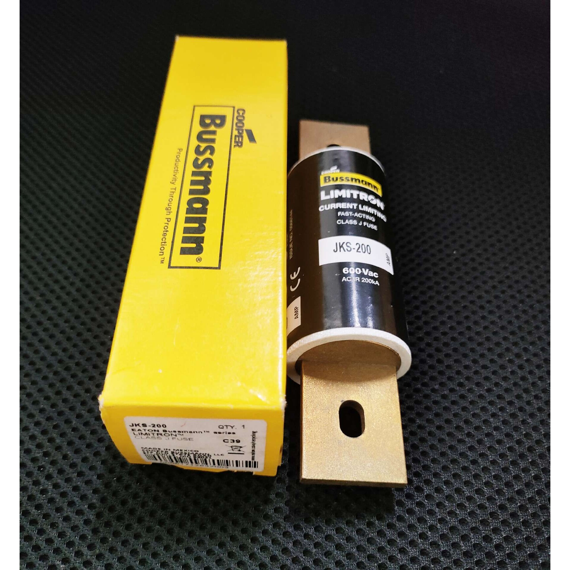 JKS-200 熔断器 600V 200A 巴斯曼BUSSMANN快速熔断器